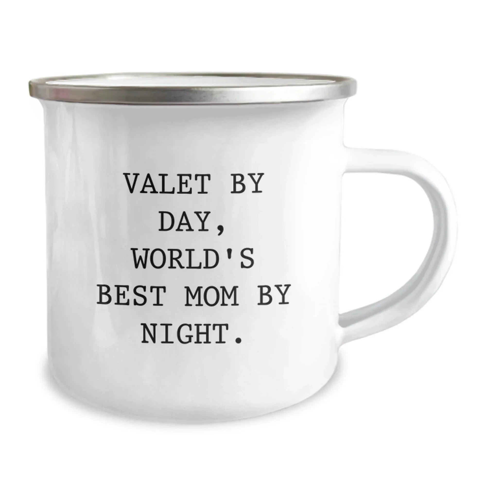 Valet Gifts for Him, Funny Camping Mug by Day Mom by Night, Gift from Friends