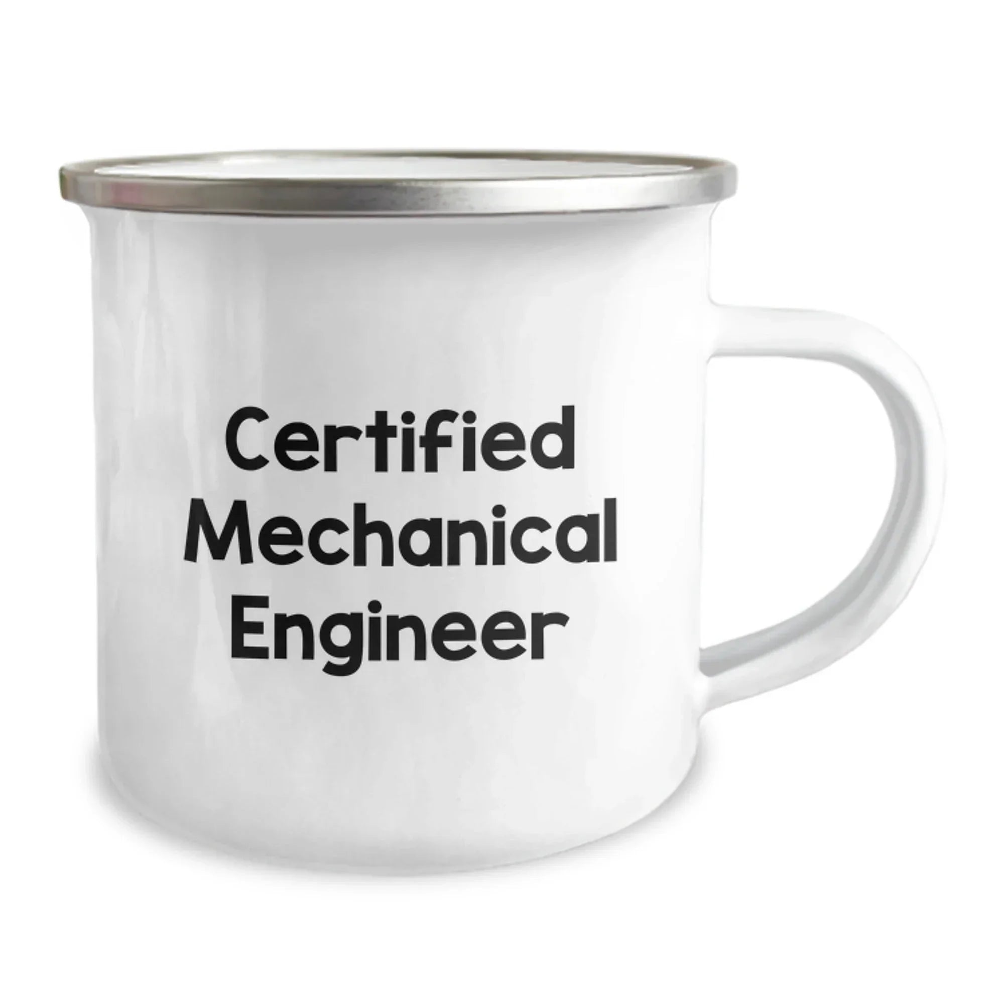 Funny Mechanical Engineer Gifts from Friends - Unique Christmas Unique Gifts for Men - Certified Mechanical Engineer Camping Mug