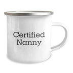 Nanny Camping Mugs Funny Quote Gifts from Family for Nanny - Christmas Unique Nanny Gifts