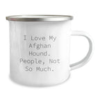 Gifts from Friends and Family for Afghan Hound Dog Lovers, Funny Afghan Hound Mugs for Christmas Unique Gifts, Afghan Hound Dog Camping Mug Funny Quote