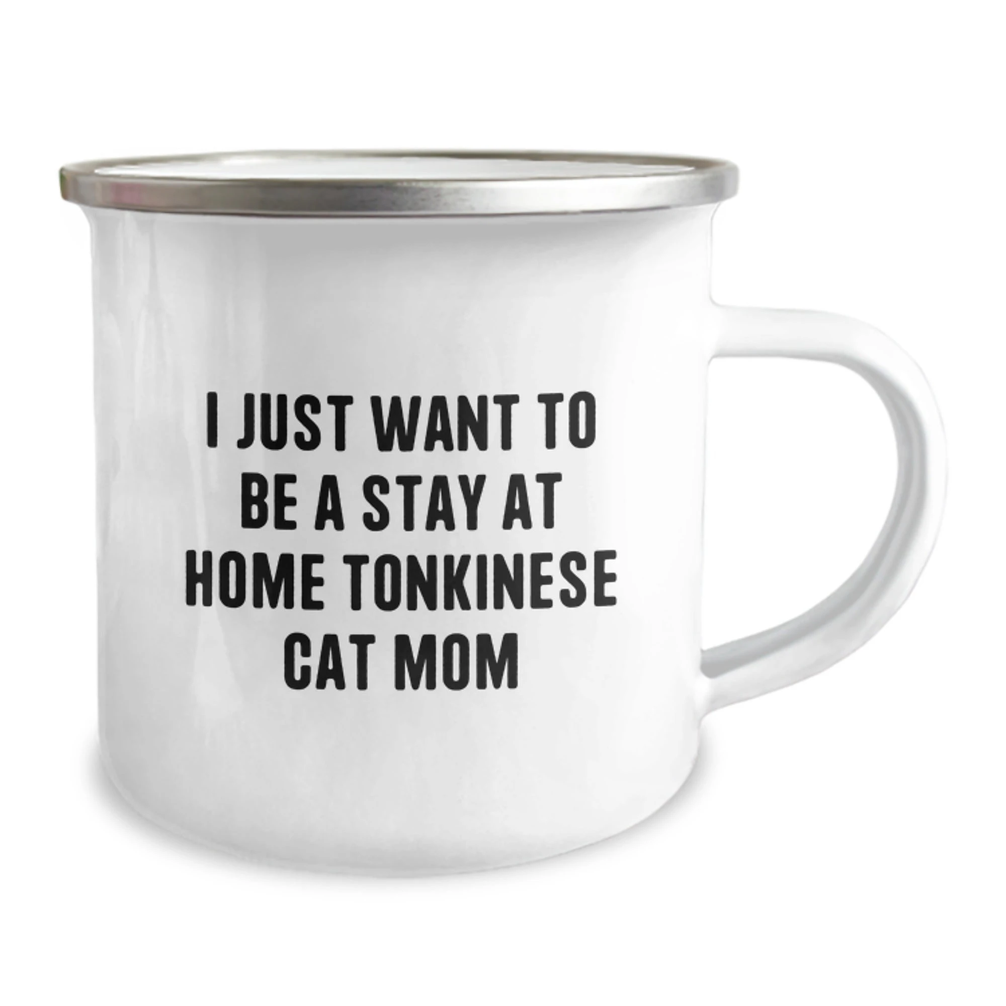Tonkinese Cat Lovers' Funny Camping Mug Gifts from Family for Christmas Unique Tonkinese Cat Mom