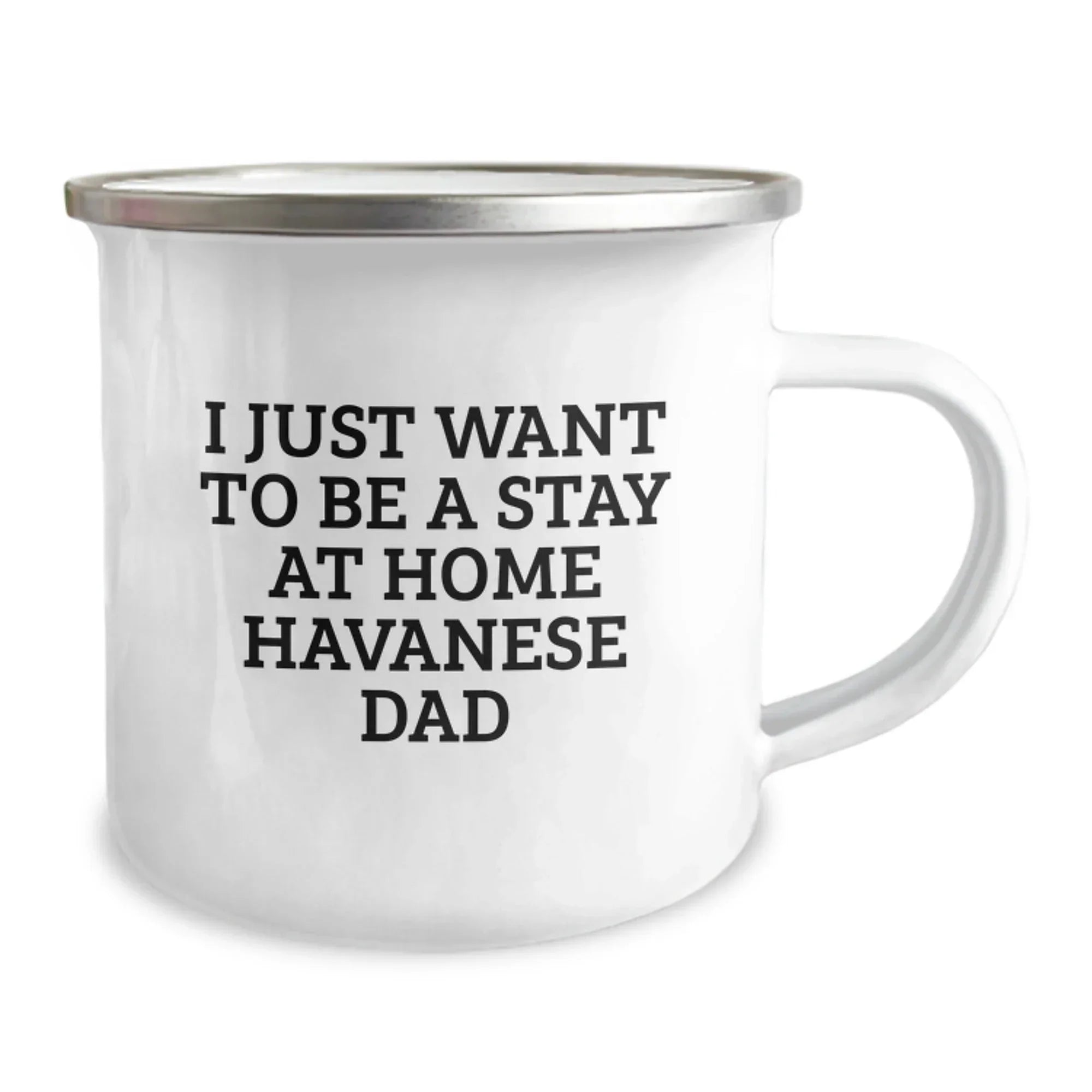 Funny Havanese Dog Dad Gifts from Men to Men, Unique Christmas Unique Gifts for Havanese Dog Lovers, Camping Mug