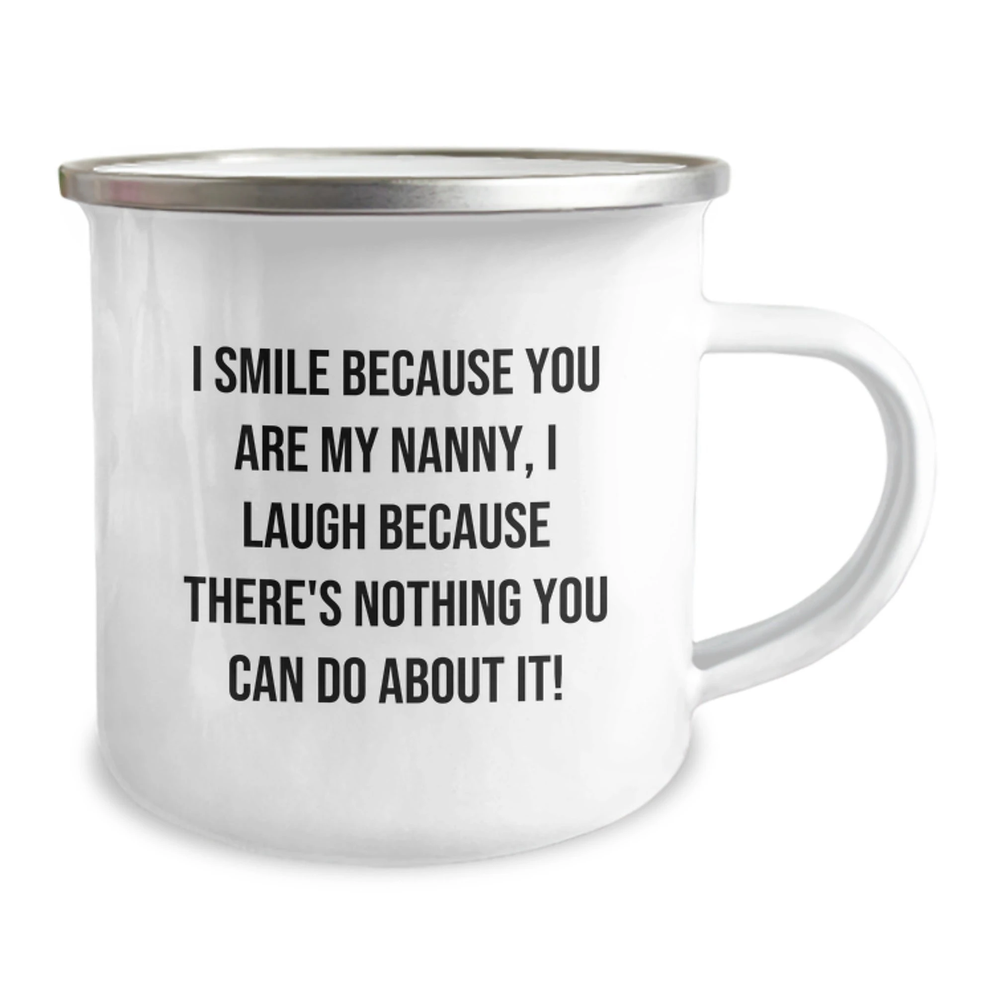 Nanny Love Camping Mug Funny Valentine's Gift from Family Friends - Image 2