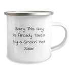Sailor Gifts from Men - Camping Mug for Sailor Lovers - Valentine's Unique Gifts - Funny Quote for Sailor Enthusiasts