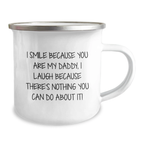 Funny Daddy Camping Mug, Valentine's Unique Gifts for Daddy, Gifts from Family and Friends to Daddy - Image 2