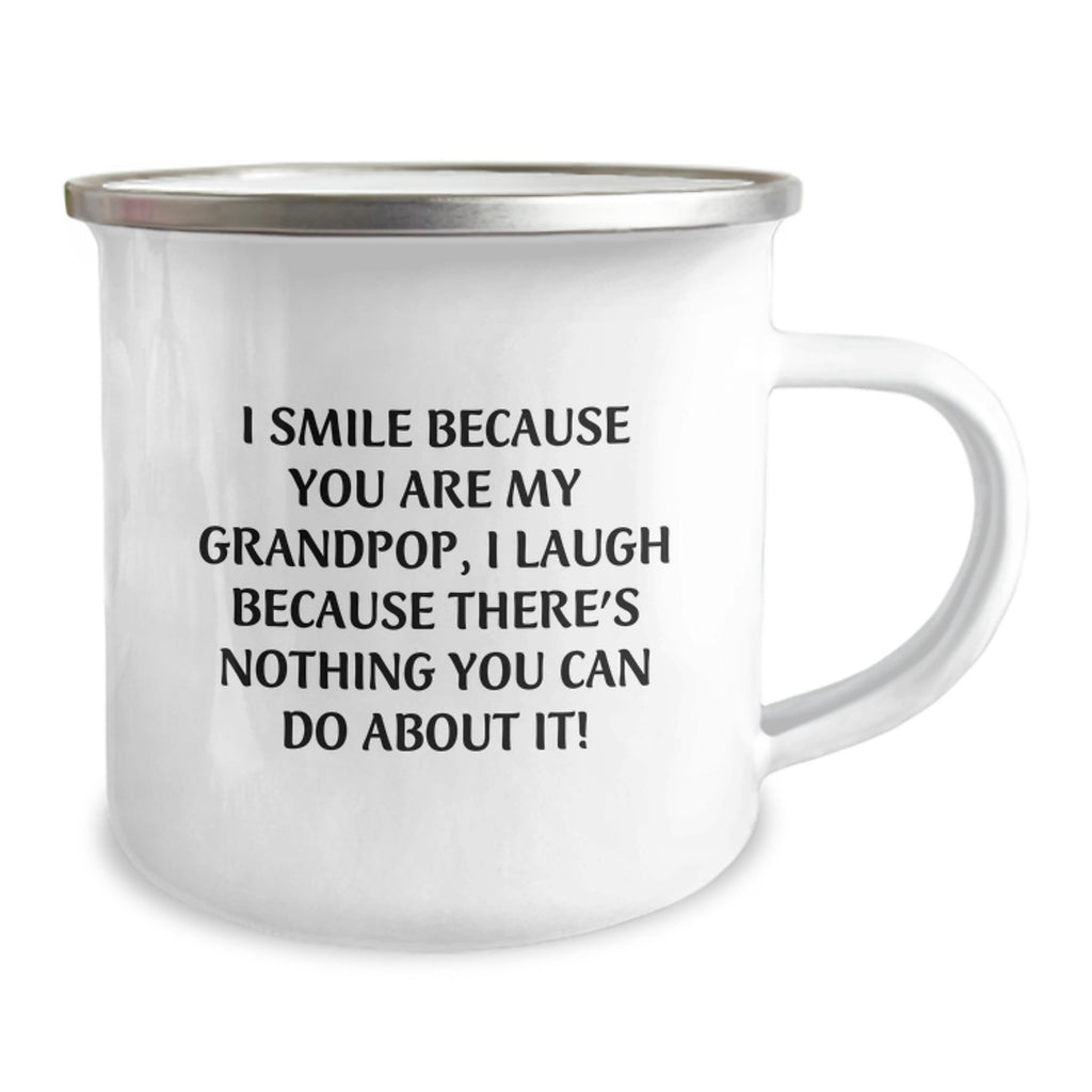 Grandpop Camping Mug Gift for Him - Playful Keepsake for Christmas - Image 2