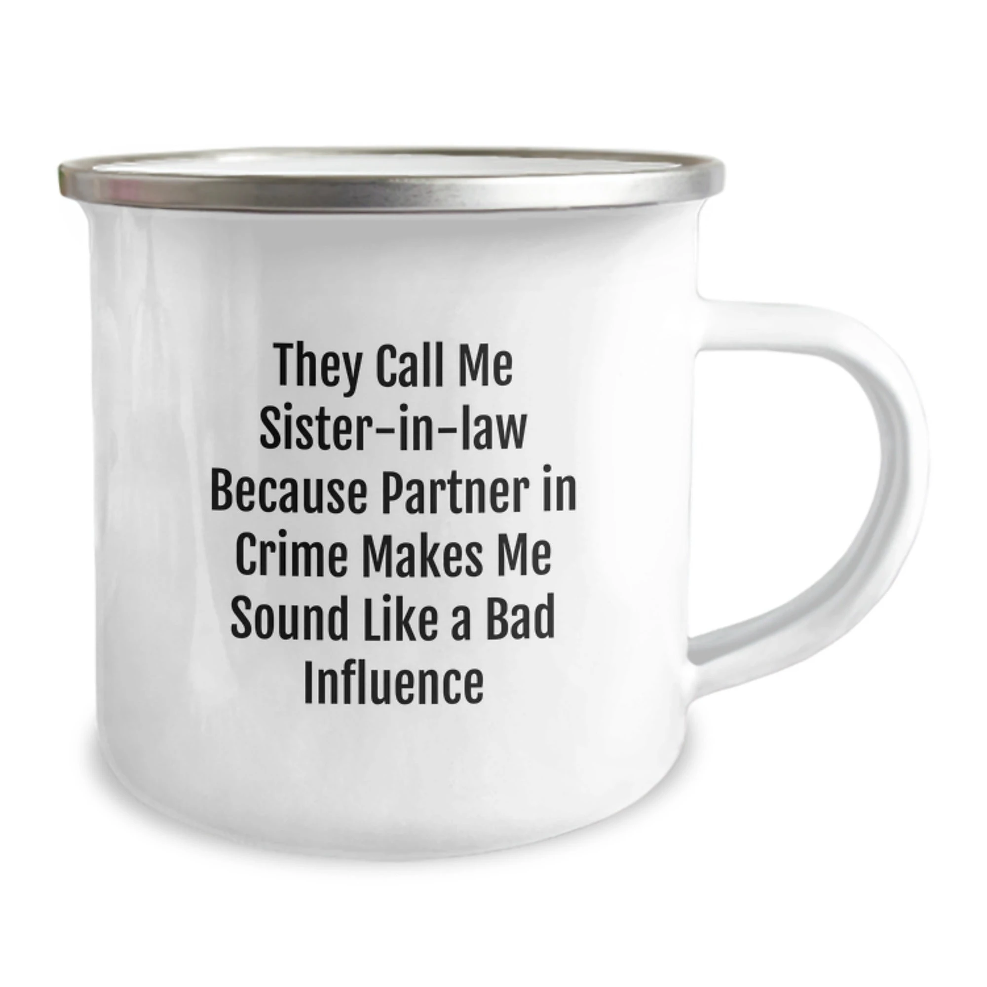 Funny Sister-in-law Camping Mug Gifts from Women to Sister-in-law - Valentine's Unique Gifts for Sister-in-law