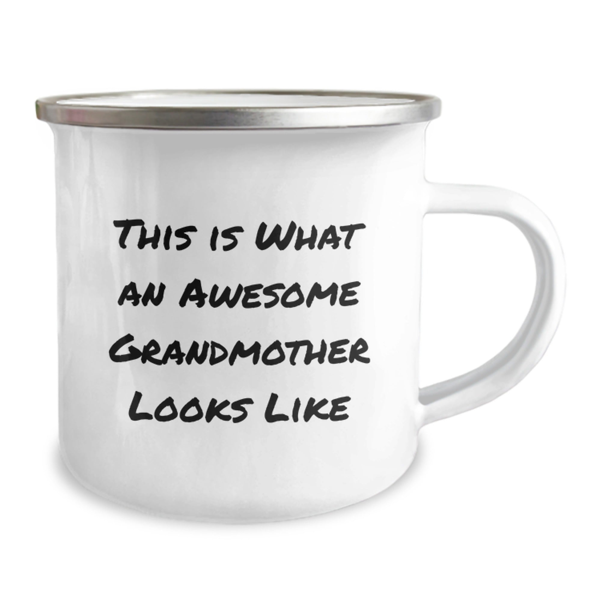 Funny Grandmother Gifts for Her - Camping Mug with Inspirational Quote - Gifts from Family at Christmas