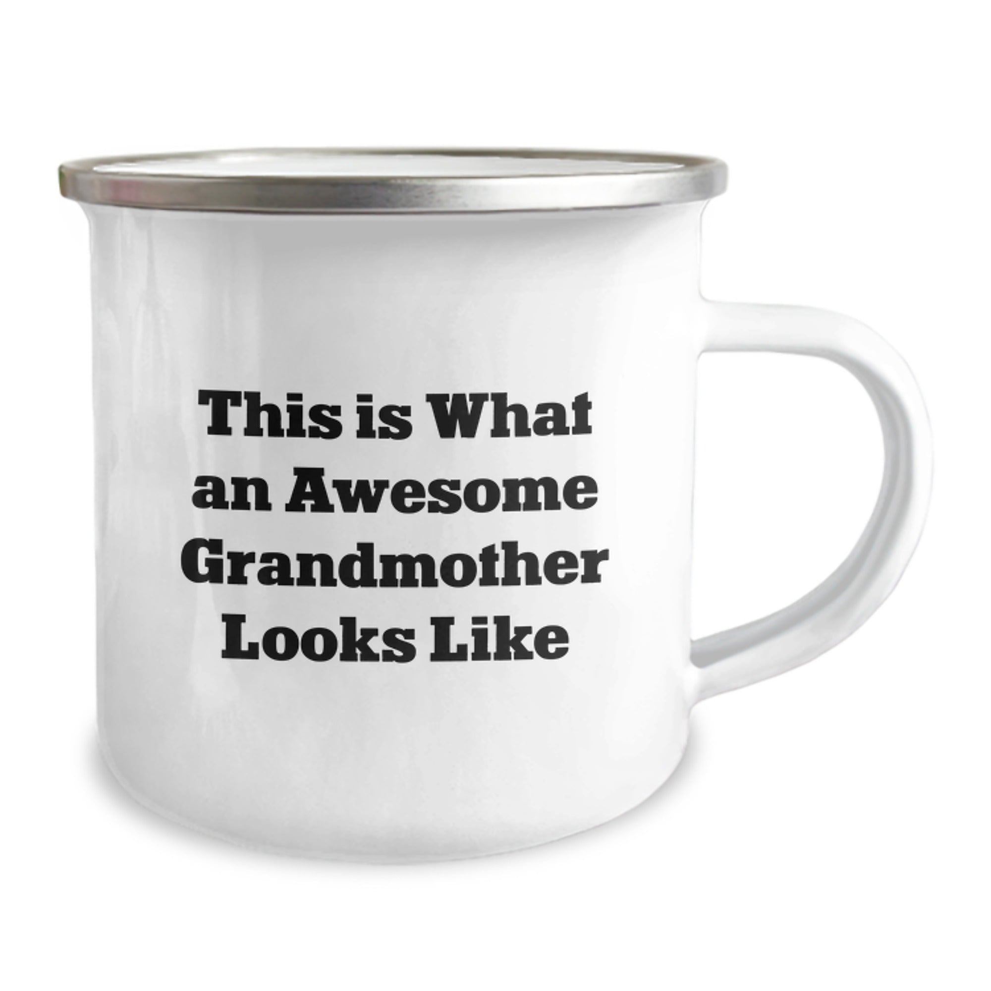 Funny Grandmother Gifts for Her, This Is What An Awesome Grandmother Looks Like Camping Mug, Unique Christmas Unique Gifts from Family
