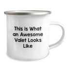 Funny Valet Gifts from Men, Awesome Valet Camping Mug for Valentine's Unique Gifts