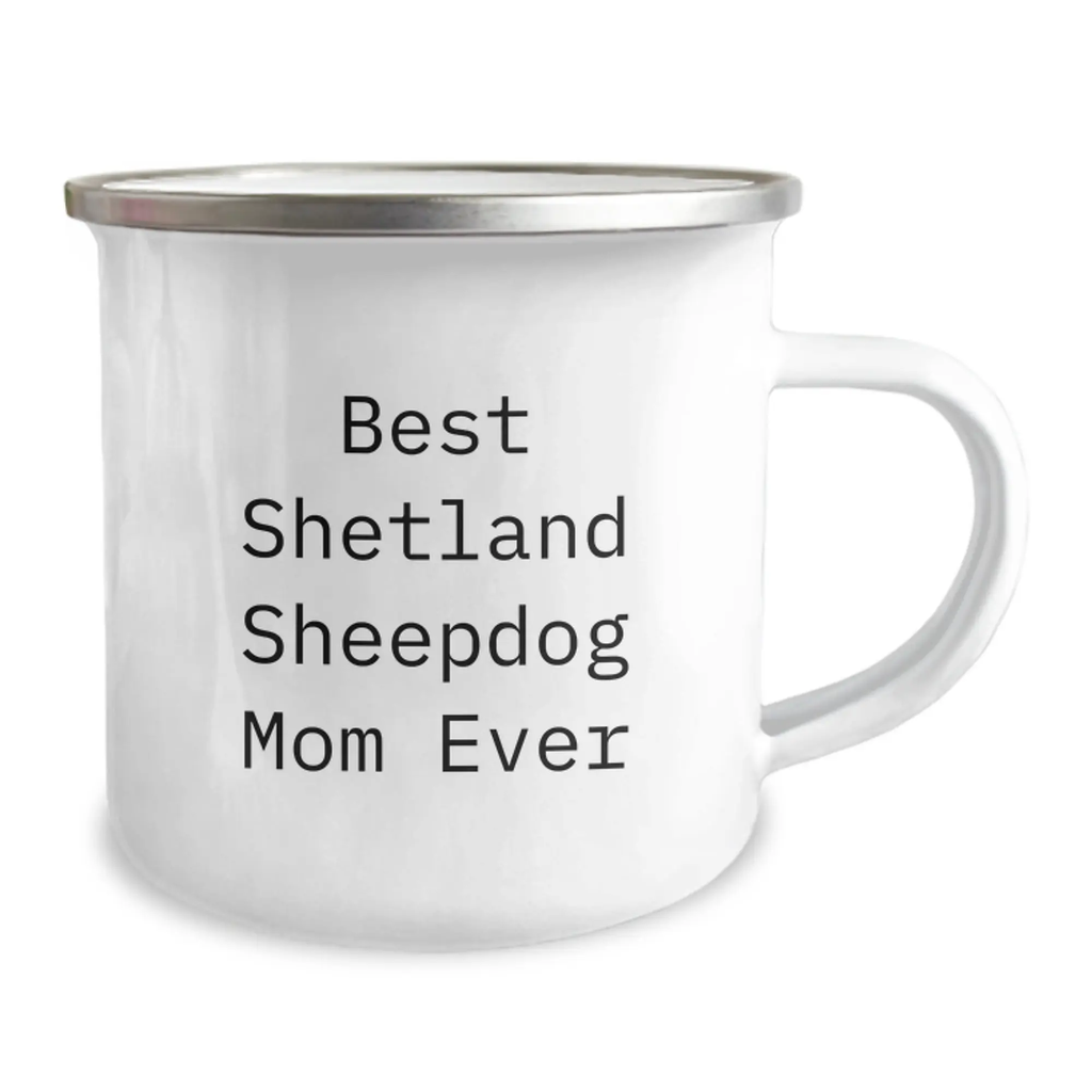Funny Shetland Sheepdog Mom Gifts from Family, Funny Camping Mug for Shetland Sheepdog Owners, Birthday Unique Ideas - Image 2