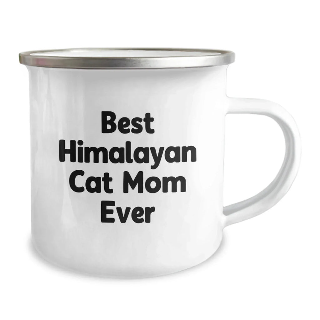 Funny Himalayan Cat Camper Mug, Best Mom Ever