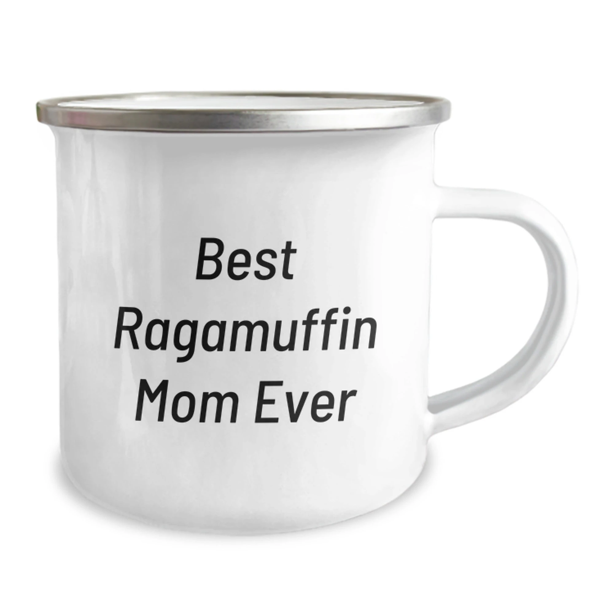 Unique Gifts for Ragamuffin Cat Lovers Camping Mug Funny Quote Best Ragamuffin Mom Ever Valentine's Unique Gifts