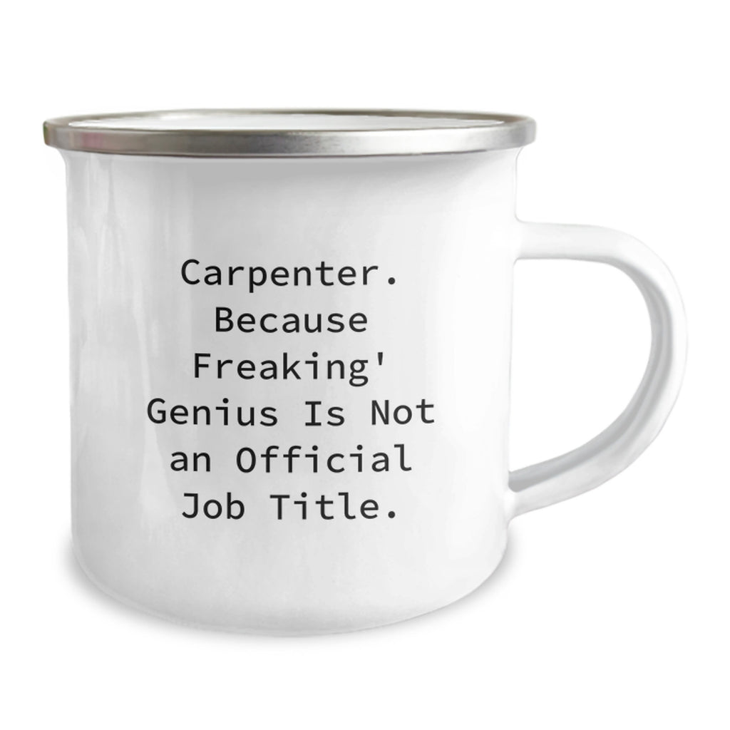Carpenter Gift for Him - A Keepsake Mug with a Witty Saying - Image 2