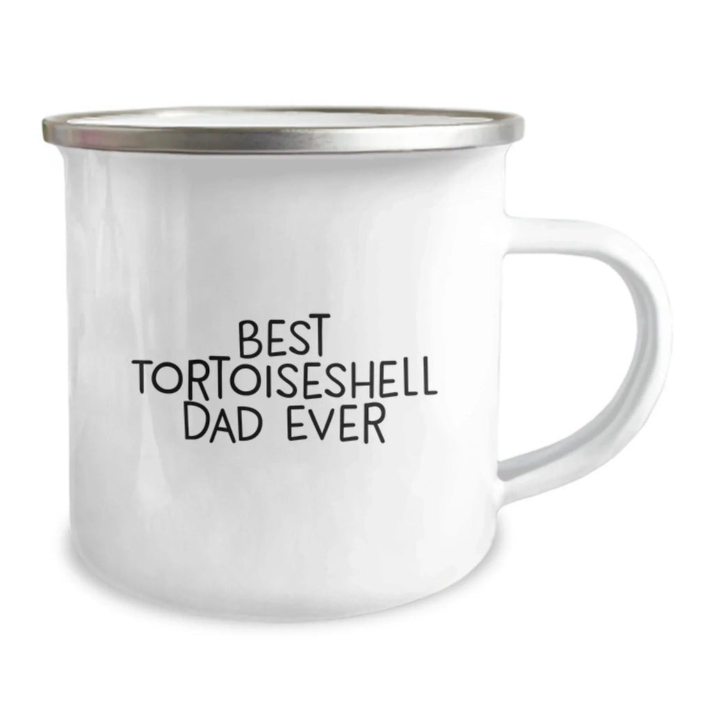 Funny Tortoiseshell Cat Camping Mug - Best Tortoiseshell Cat Dad Ever