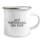 Funny Tortoiseshell Cat Camping Mug - Best Tortoiseshell Cat Dad Ever