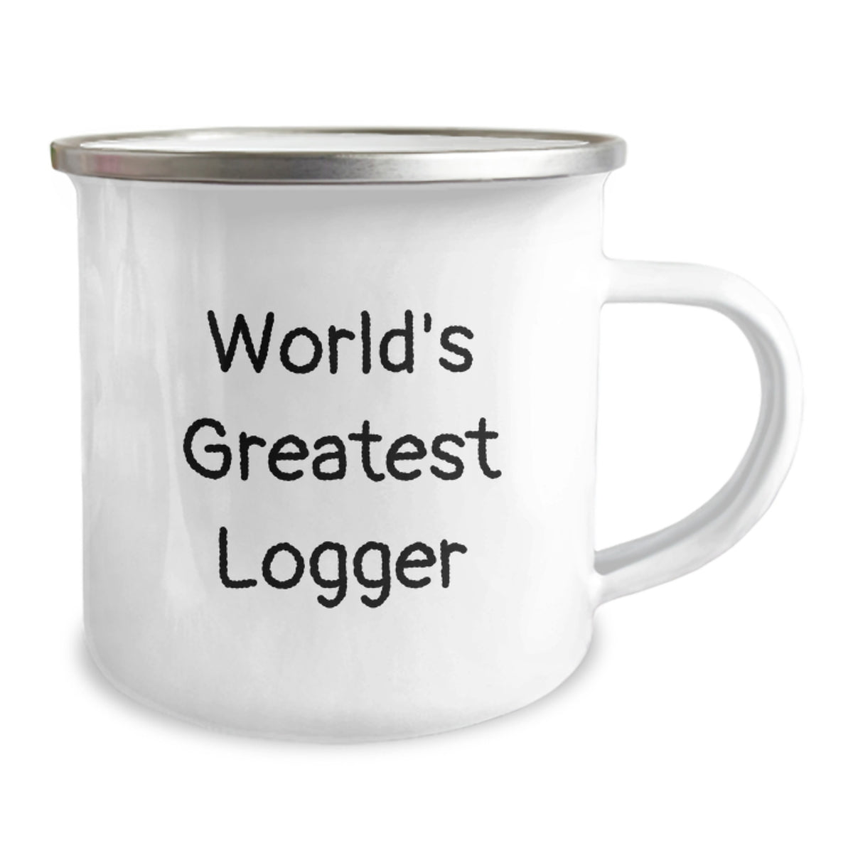 Logger Gift for Him - World's Greatest Logger Keepsake Camping Mug - Image 2