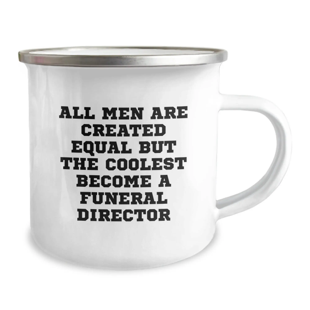 Funny Gifts from Men - Coolest Become Funeral Director, Unique Graduation Gifts for Friends, Stainless Steel Camping Mug, Perfect for Funeral Director Enthusiasts - Image 2