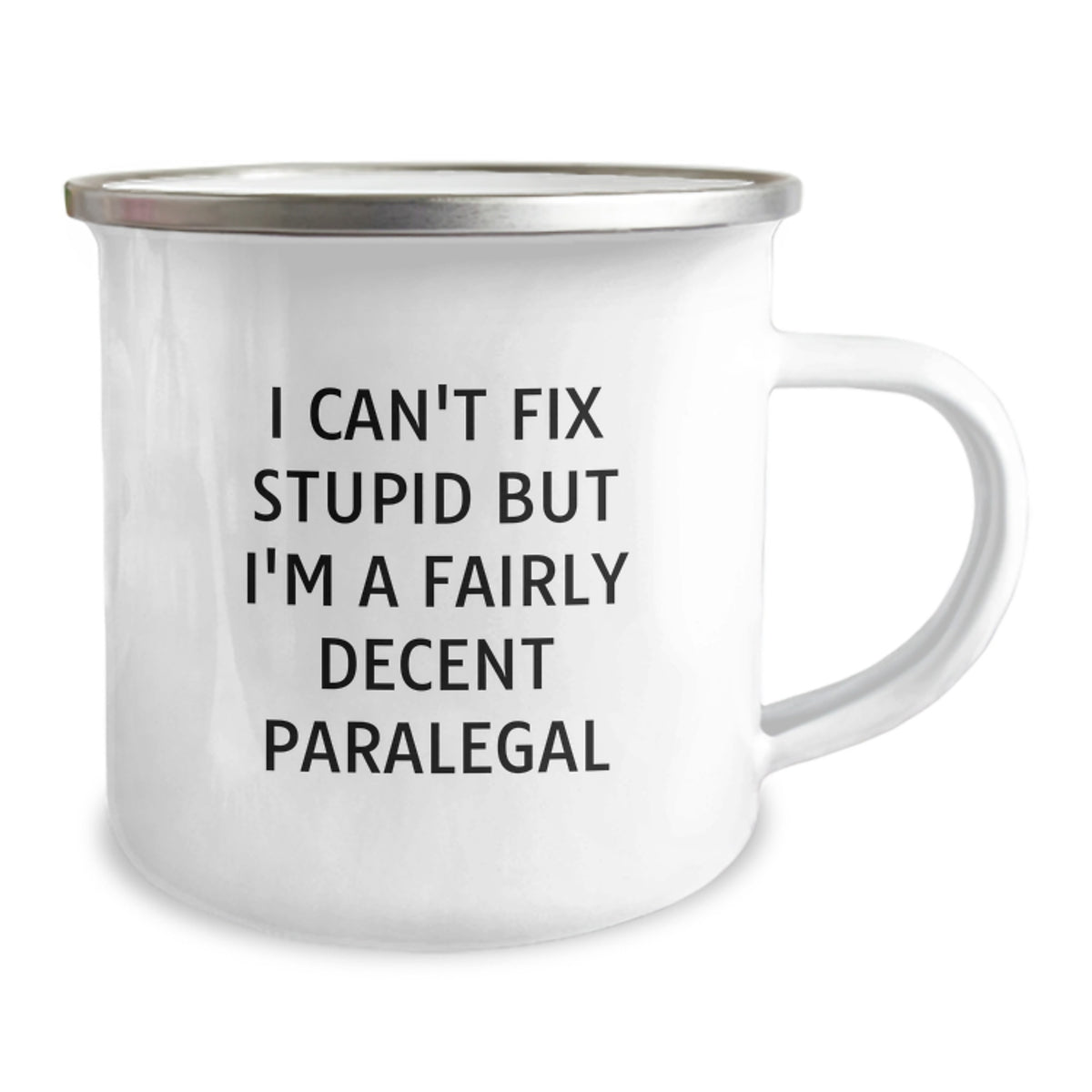 Christmas Gift for Her I Can't Fix Stupid, A Decent Paralegal Camping - Image 2