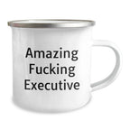 Funny Executive Camping Mug Gifts from Men, Gifts for Executives, Christmas Unique