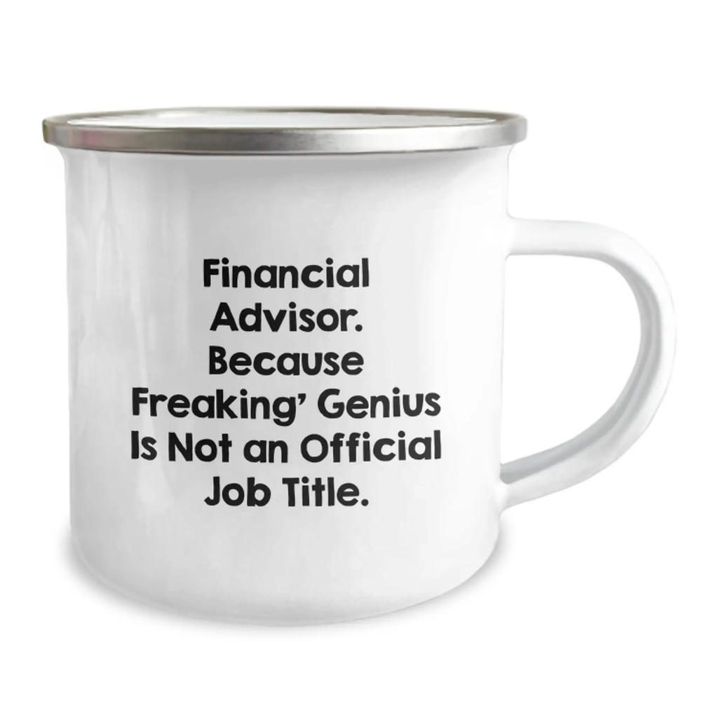 Premium Financial Advisor Keepsake Camping Mug for Him Birthday Gift - Image 2