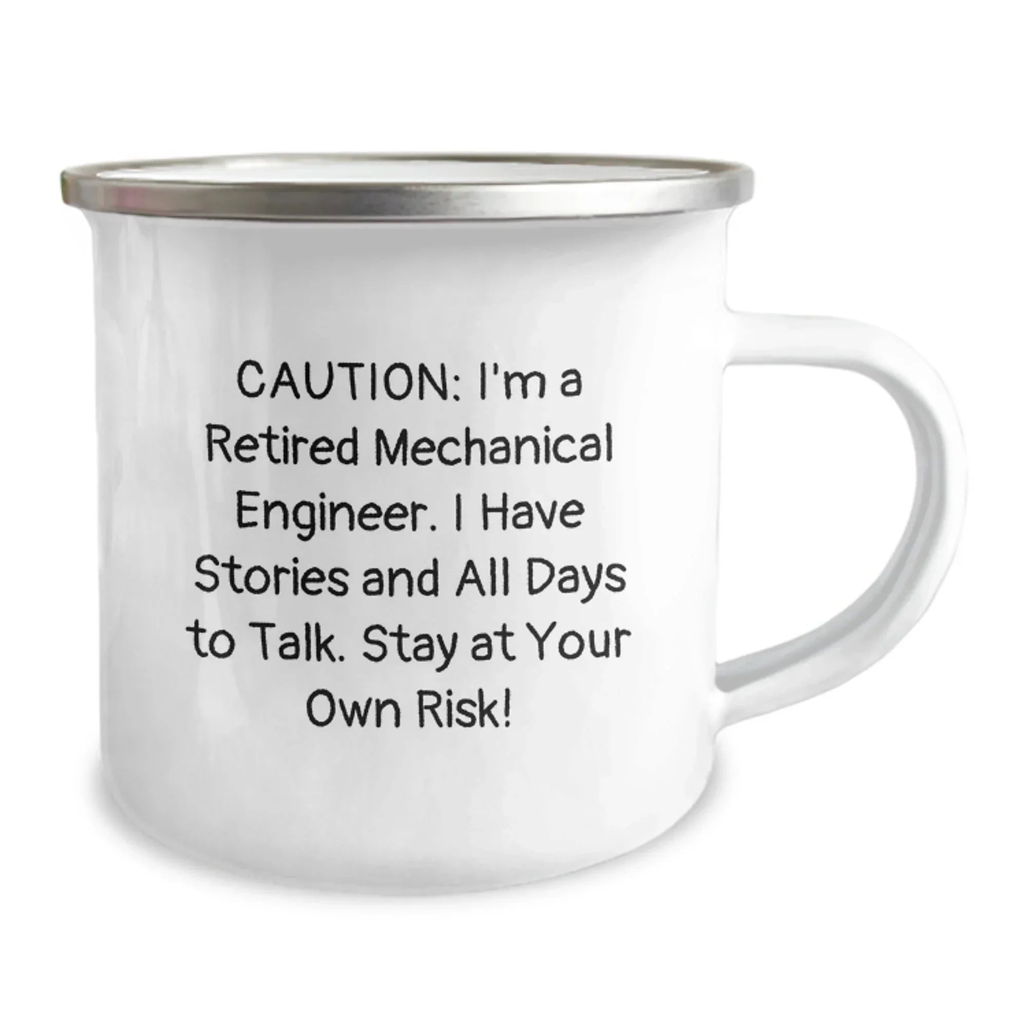 Funny Mechanical Engineer Gifts from Friends - Unique Camping Mug for Men