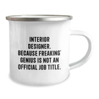 Gifts from Interior Designers, Funny Interior Designer Quotes, Camping Mug for Mom's Special Day, Interior Designer Gifts - Image 2