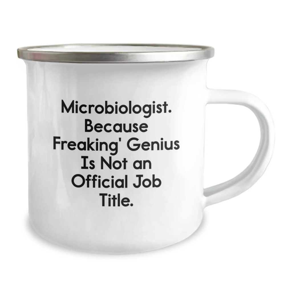 Microbiologist Camping Mug Birthday Gift for Coworkers Surprise Idea - Image 2