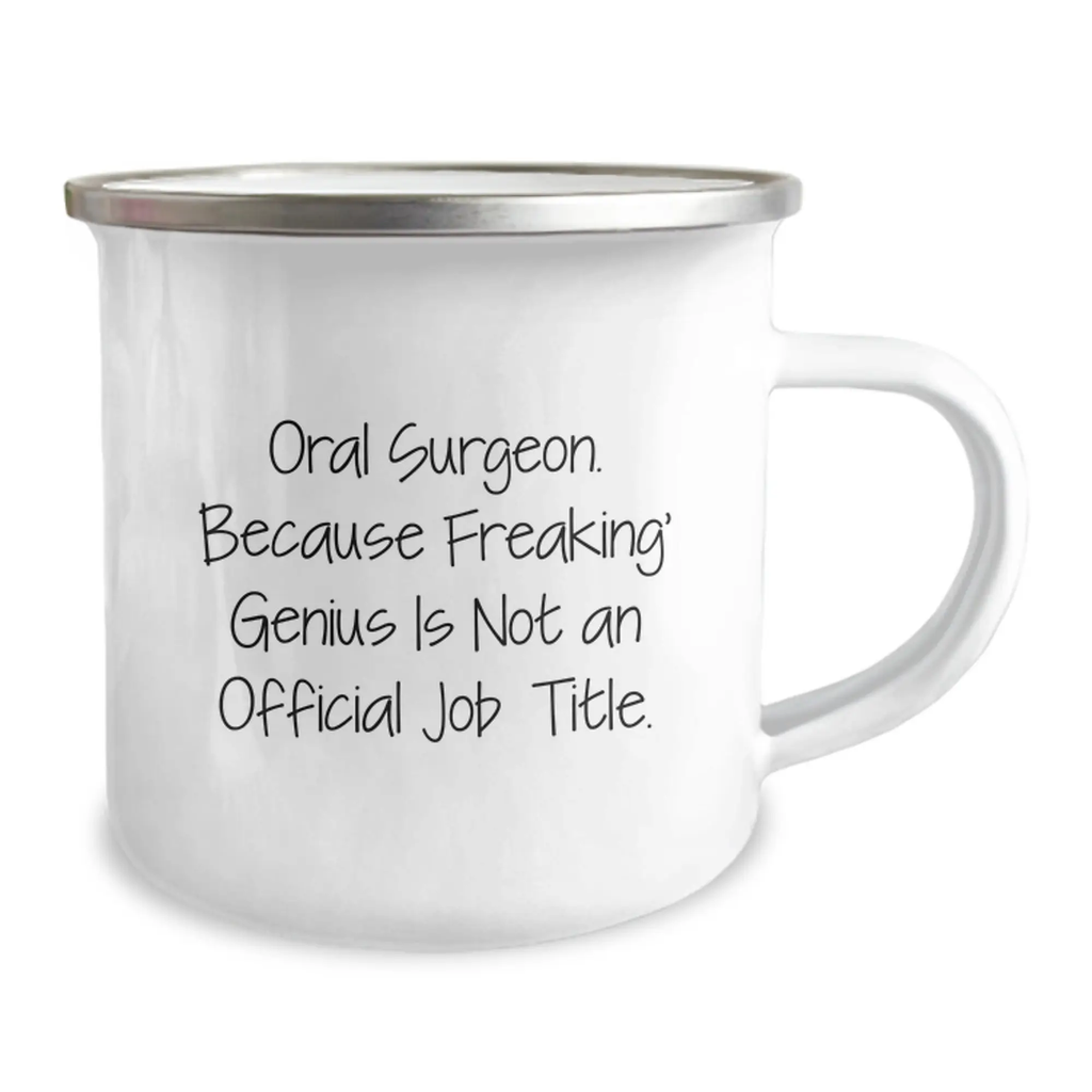 Oral Surgeon Keepsake Camping Mug for Him Birthday Gift Stainless Steel - Image 2