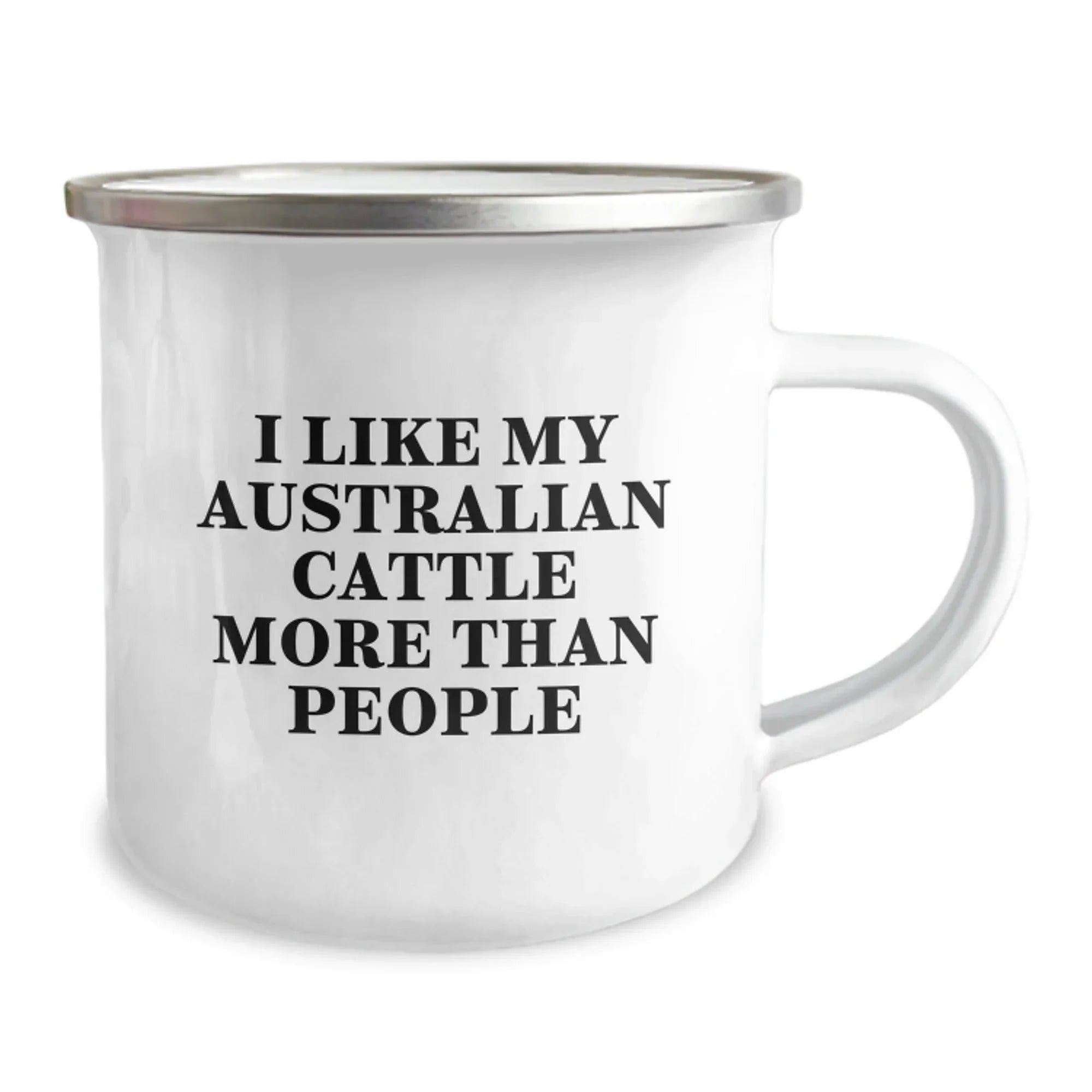 Australian Cattle Dog Lover Gifts from Men to Women - Funny Camping Mug for Valentine's Unique Gifts