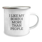 Funny Borzoi Dog Lovers Gifts from Friends Valentine's Unique Mugs for Men Women Borzoi Dog Enthusiasts