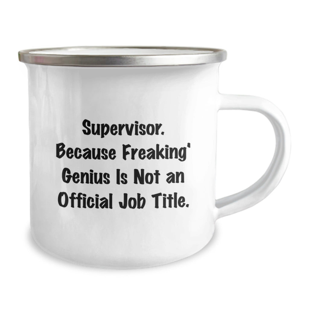 Supervisor Keepsake Camping Mug for Him Stainless Steel Christmas Gift - Image 2