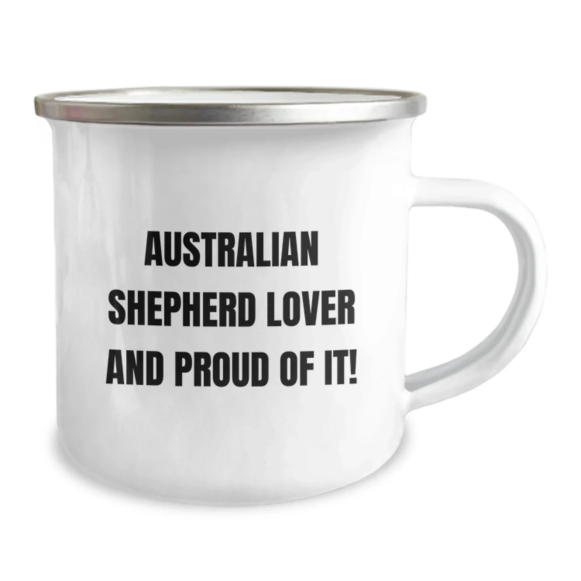 Australian Shepherd Dog Lover Camping Mug Valentine Gift For Friends