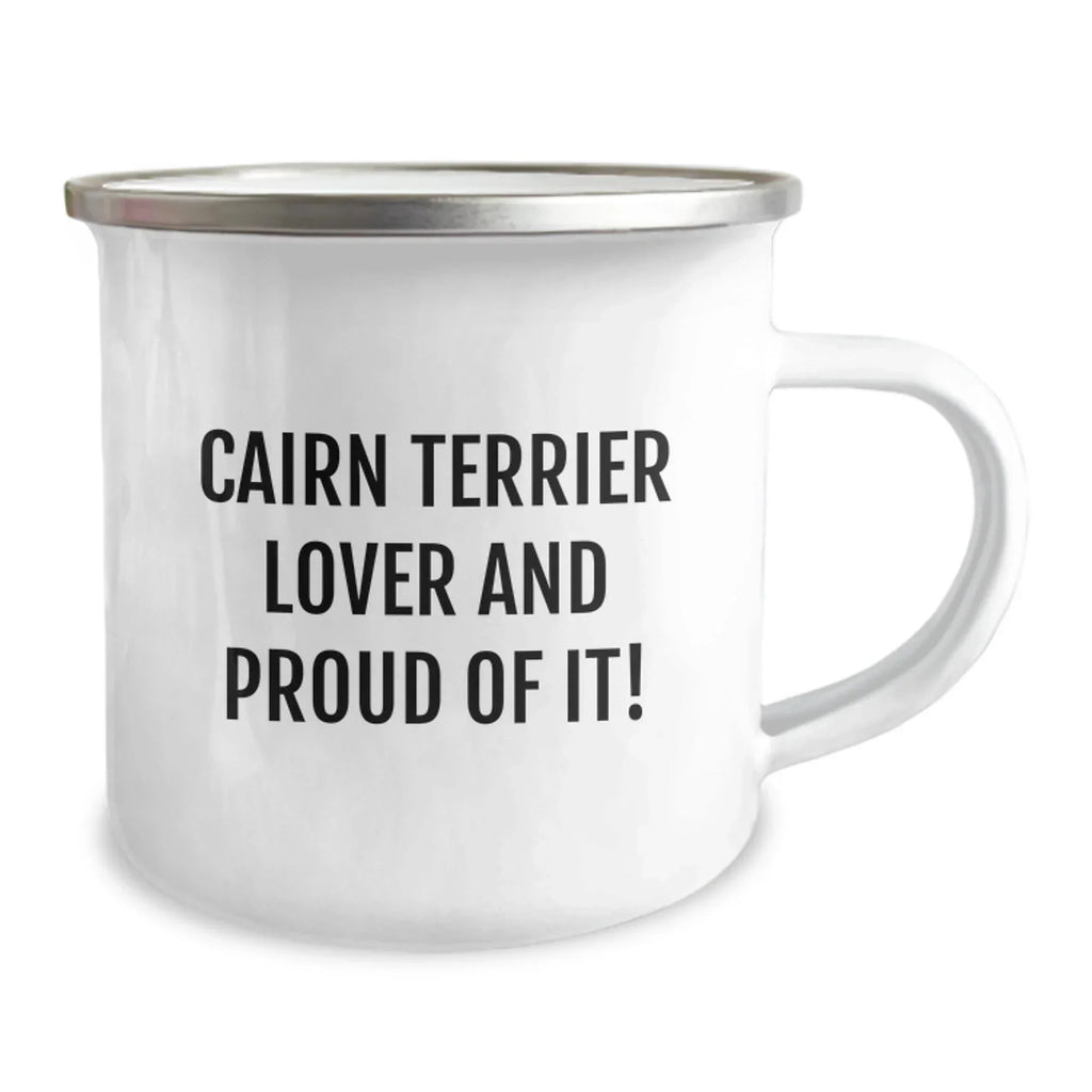 Cairn Terrier Lovers Camping Mug Gift For Dog Owners