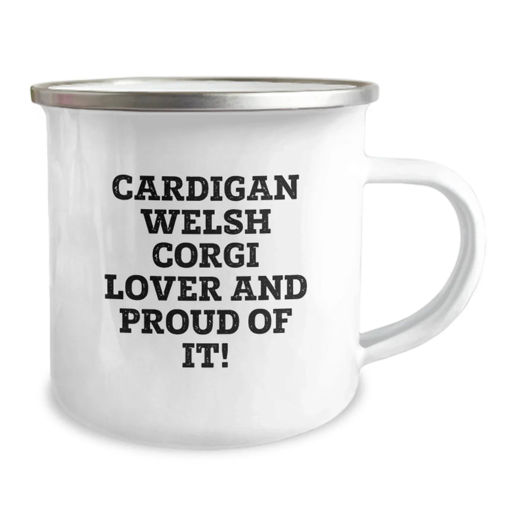 Funny Cardigan Welsh Corgi Camping Mug For Dog Lovers Valentine Gift