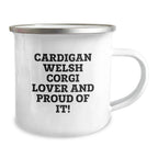 Funny Cardigan Welsh Corgi Camping Mug For Dog Lovers Valentine Gift