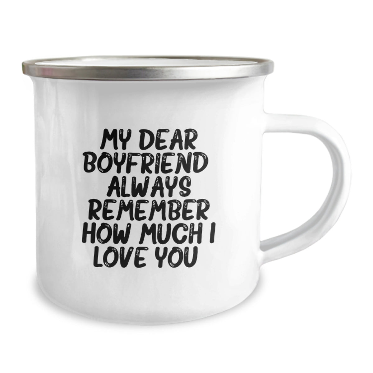 Christmas Gift for Boyfriend - My Dear Sentiment Camping Mug - Image 2