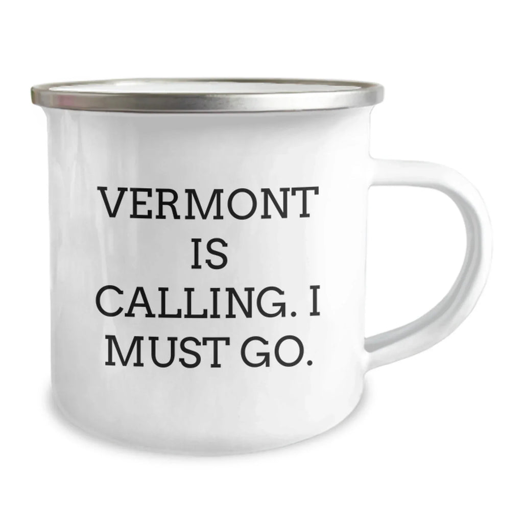 Funny Vermont Camping Mug Gifts from Men for Women Friends on Valentine's