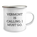 Funny Vermont Camping Mug Gifts from Men for Women Friends on Valentine's