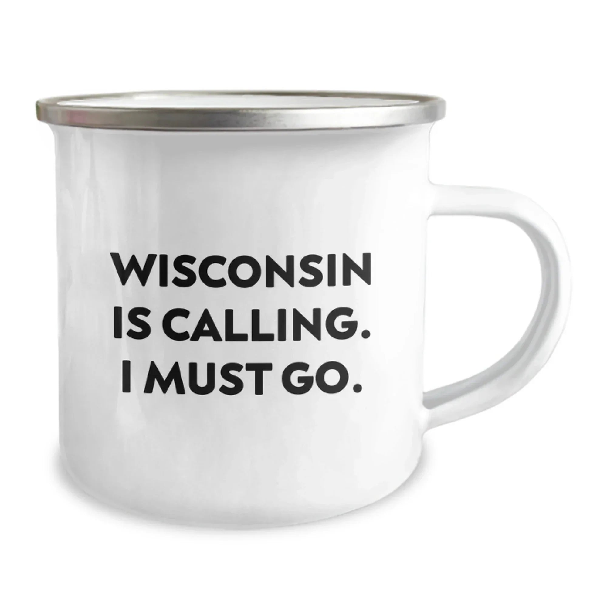 Wisconsin Love Gifts from Friends and Family - Funny Camping Mug for Valentine's