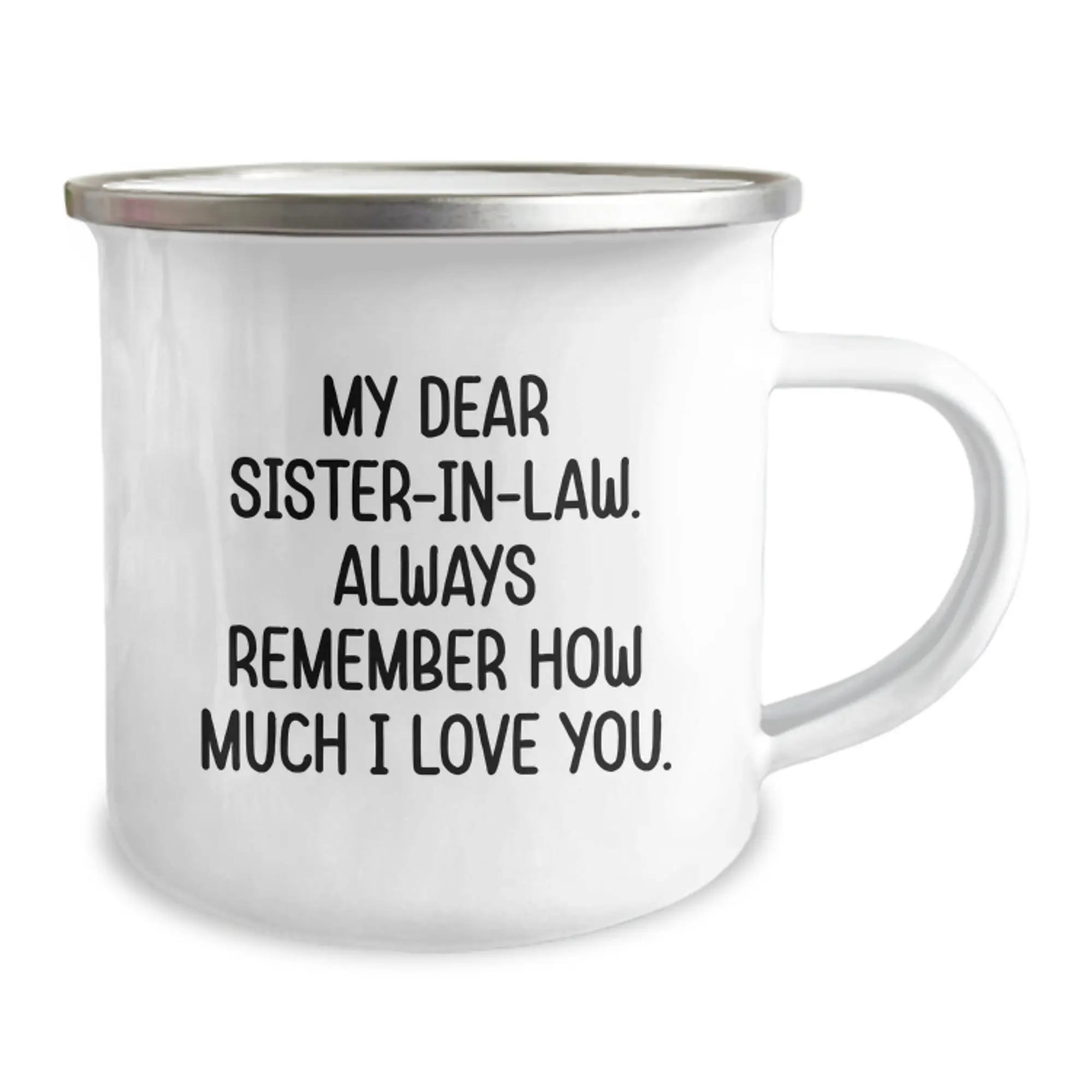 Funny Sister-in-law Gifts for Sister-in-law, Camping Mug with Inspirational Quote, Gifts from Men, Women, Friends, Family, Unique Mother's Day Unique Gifts for Sisters - Image 2