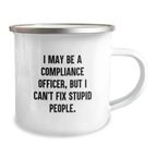 Compliance Officer Camping Mug for Coworkers Idea Birthday Gift - Image 2