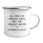 Microbiologist Keepsake Camping Mug for Him Birthday Gift - Image 2