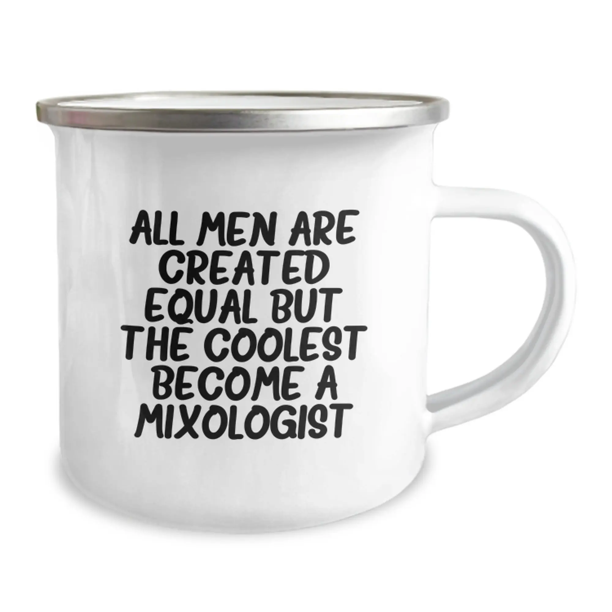 Birthday Gift for Her Camping Mug – The Coolest Become A Mixologist - Image 2