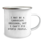 Birthday Gift for Her Landscape Designer Camping Mug Present - Image 2