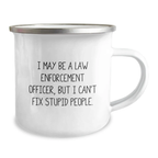 Law Enforcement Keepsake Camping Mug for Him – Birthday Special Gift - Image 2