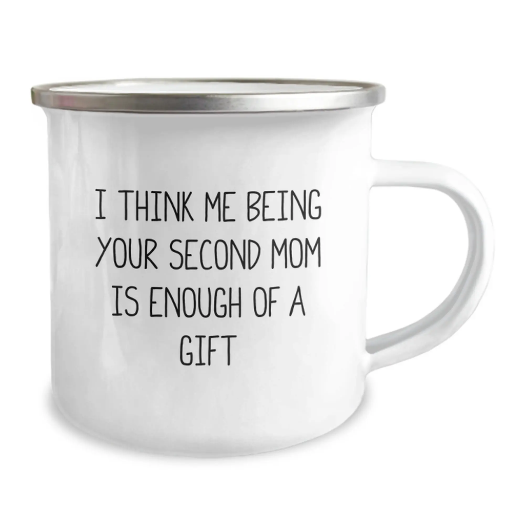 Birthday Gift Second Mom Camping Mug for Mom Present, Surprise - Image 2