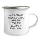 Paralegal Camping Mug for a Best Friend Companion Birthday Gift - Image 2