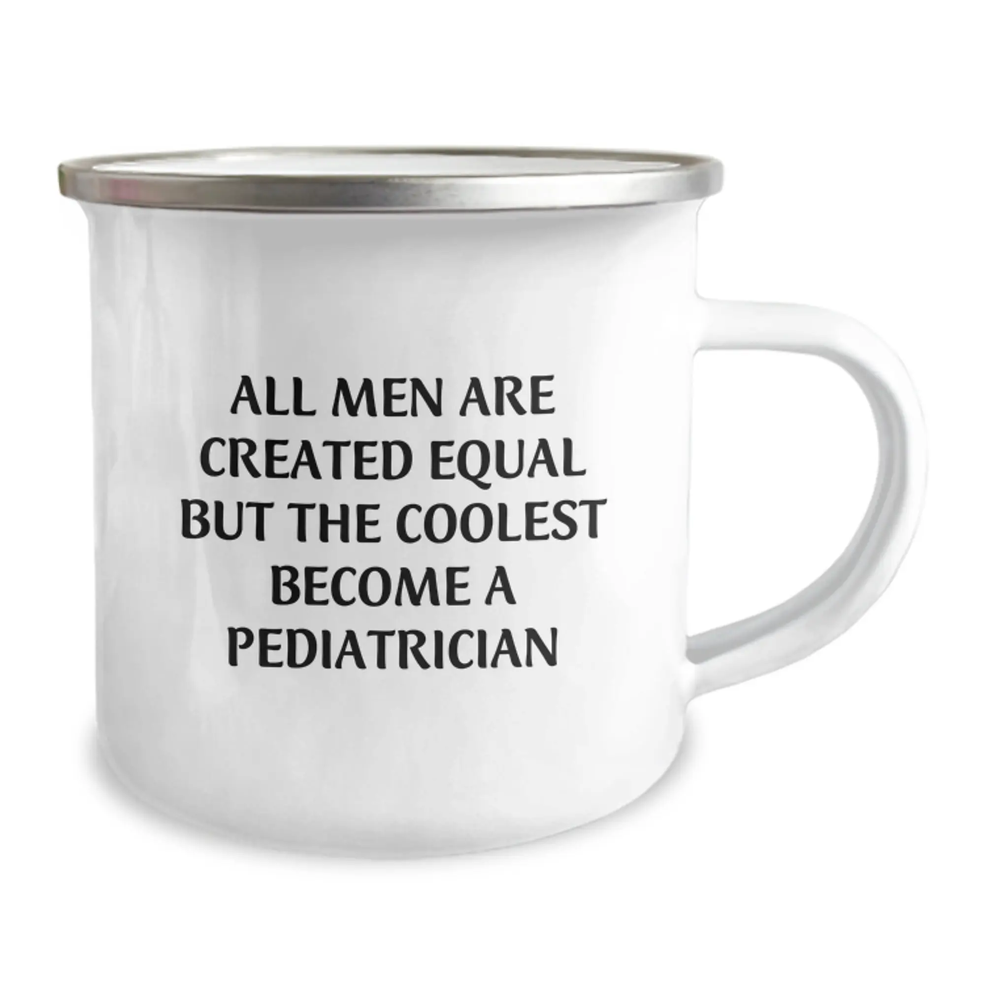 Funny Pediatrician Gifts for Men from Friends - Camping Mug for Pediatrician Graduation Unique - Image 2