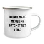Funny Optometrist Camping Mug Gifts for Men from Friends on Christmas